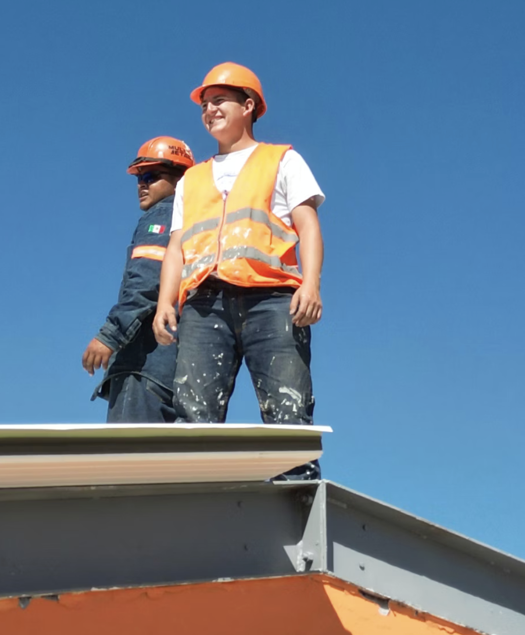 Darinel Hernandez and crew on a job site — D&H Construction
